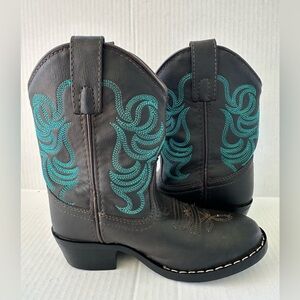 Smoky Mountain Kids Monterey Series Youth Western Boots Size 12